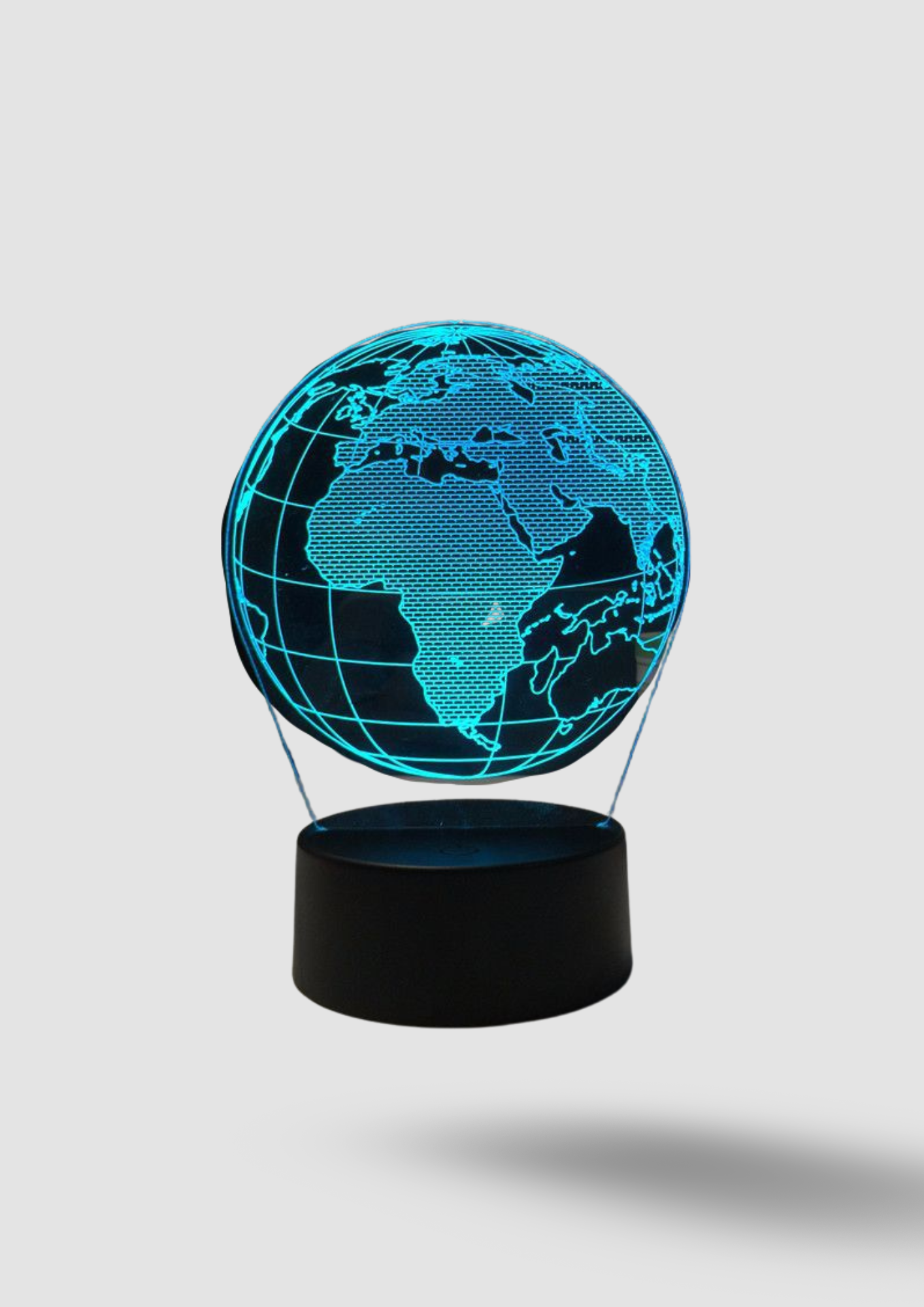 3D Earth Globe Table Lamp