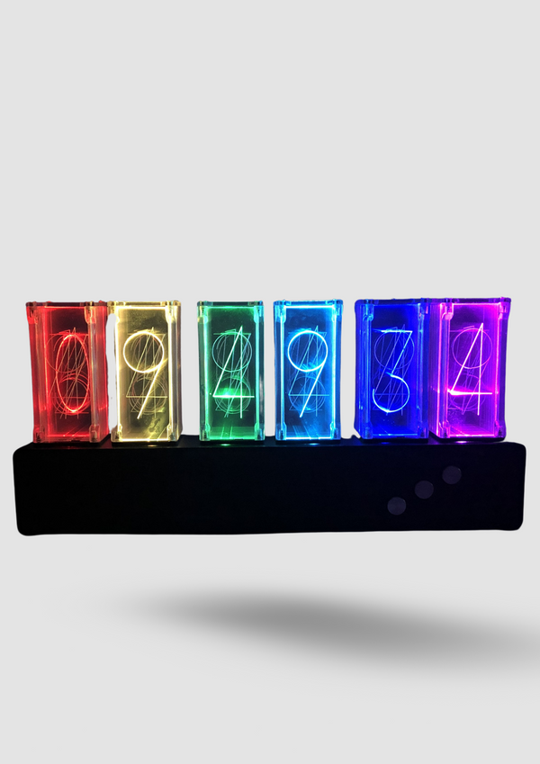 Modern Digital Nixie Tube Clock 6-tubes Clock