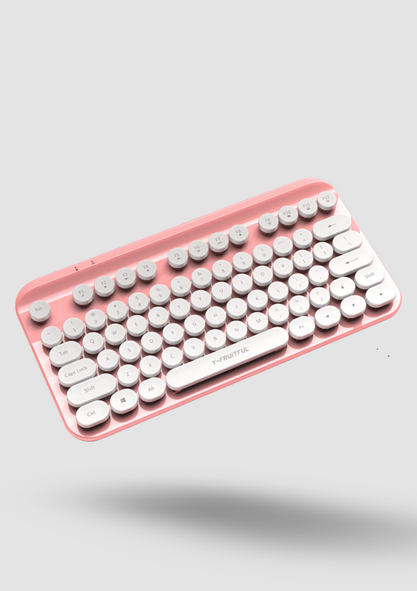 Mini 2.4G Punk Wireless Keyboard