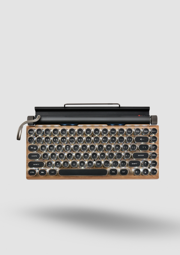 Retro Typewriter Bluetooth Mechanical Keyboard