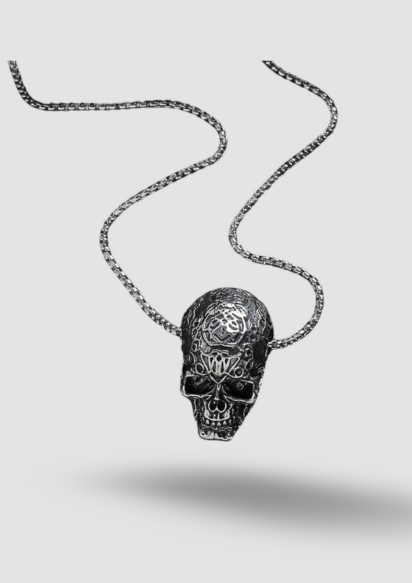 Stainless Steel Skull Necklace