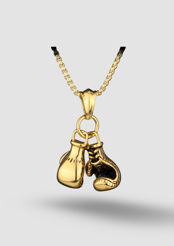 Men's Boxing Gloves Pendant Necklace