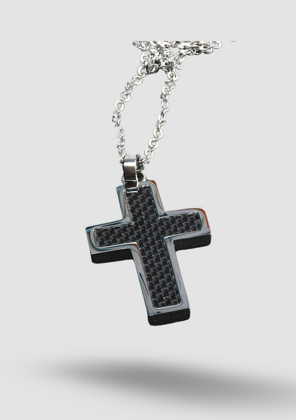 Black Carbon Fiber Pendant